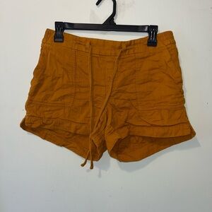 Women's Mustard Shorts